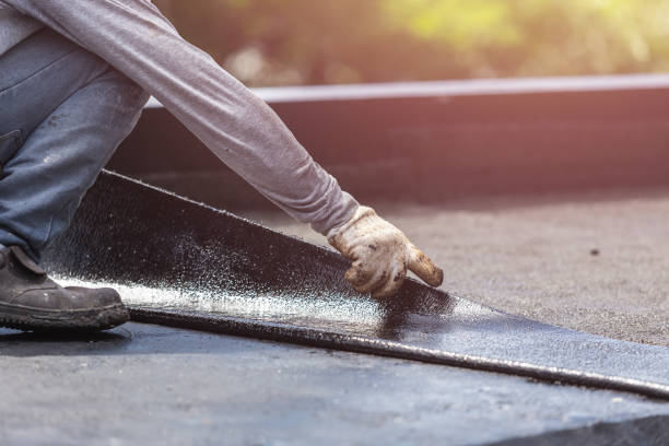 Professional Exterior Waterproofing technician working in Sweetser, IN